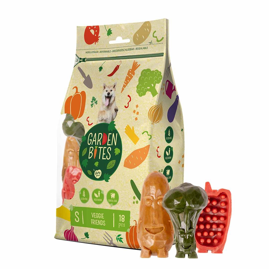 Garden Bites veggie friends S - 6cm -18pcs