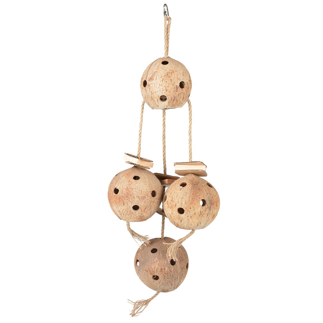 Coconut Jungle grote hanger met sisal &amp; karton