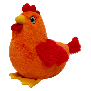 Pasen speelgoed knuffel haan pet pieper en knisperend