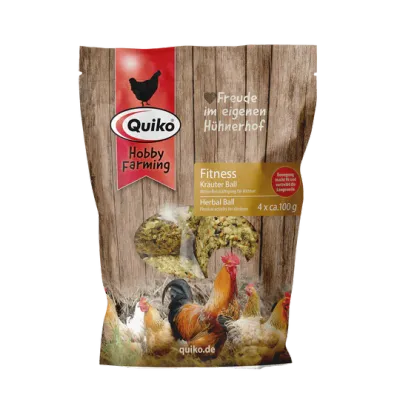 Quiko fitness balls activiteit voor kippen