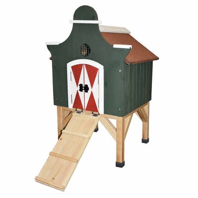 Woodland Design kippenhok Dutch House 71,5x76,5x118cm meerkleurig