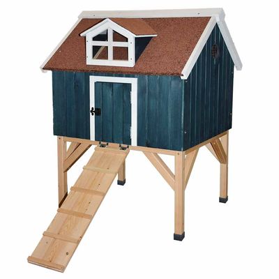 Woodland Design kippenhok Norwegian House 78x76x102,5cm meerkleurig