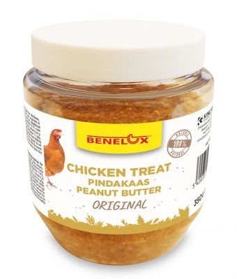 Kippenpindakaas Naturel 350gr