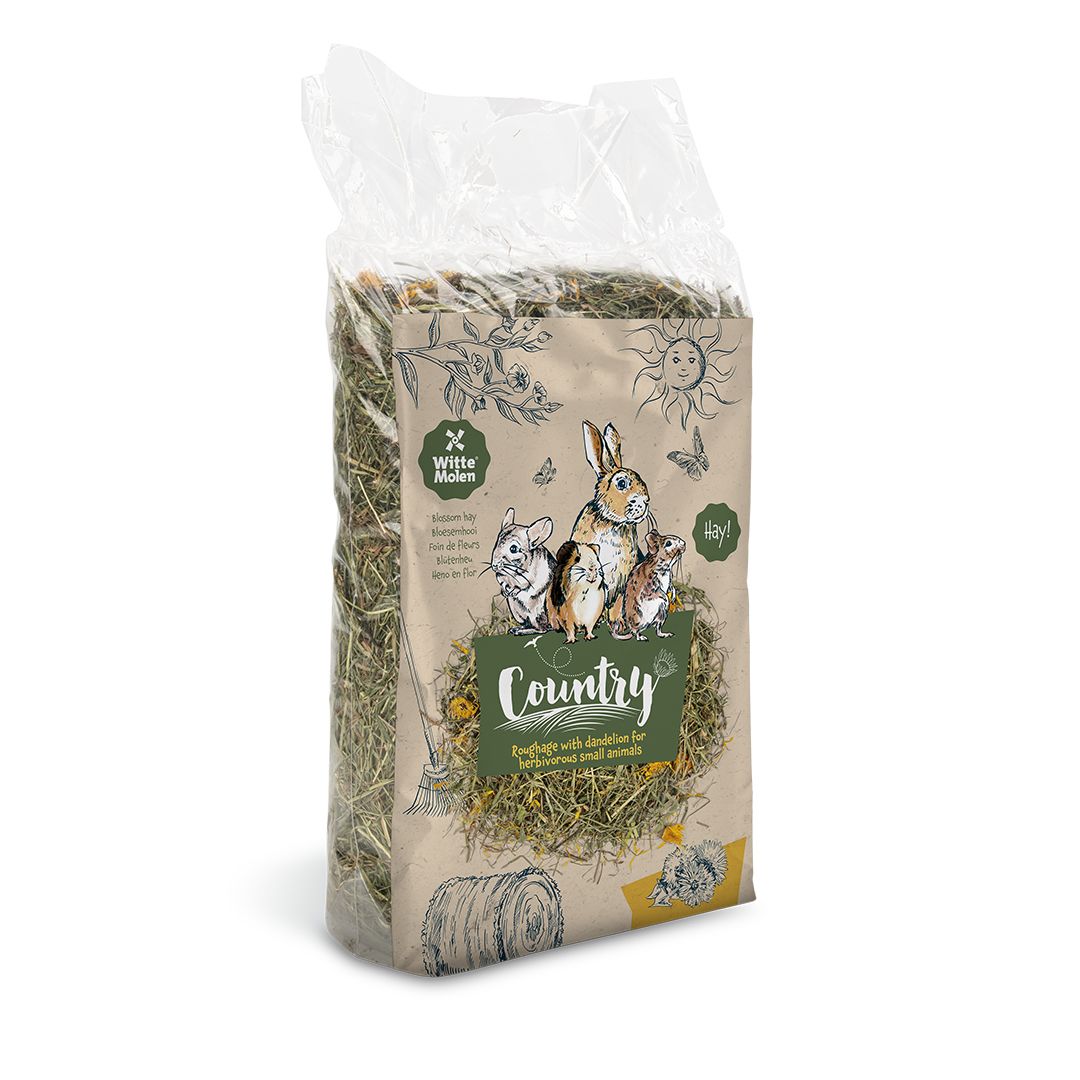 Country bloesemhooi paardenbloem