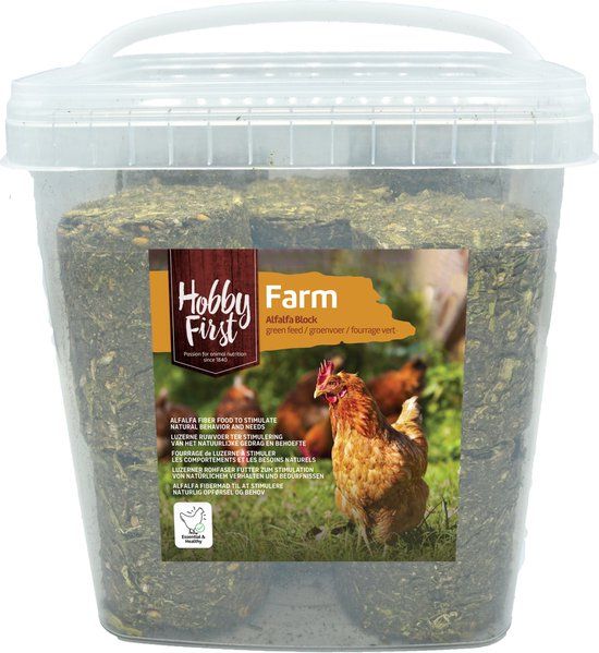 Alfafa blokken groenvoer 2,5kg
