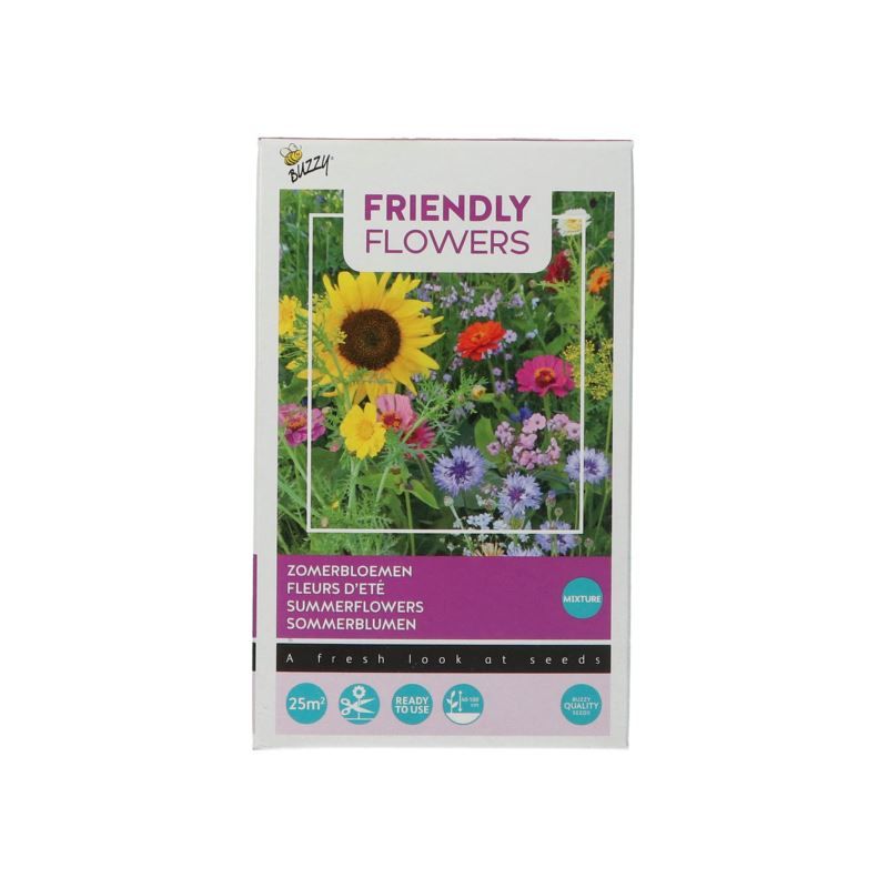Friendly flowers Geschikt voor ca. 25m² - Zomerbloemen