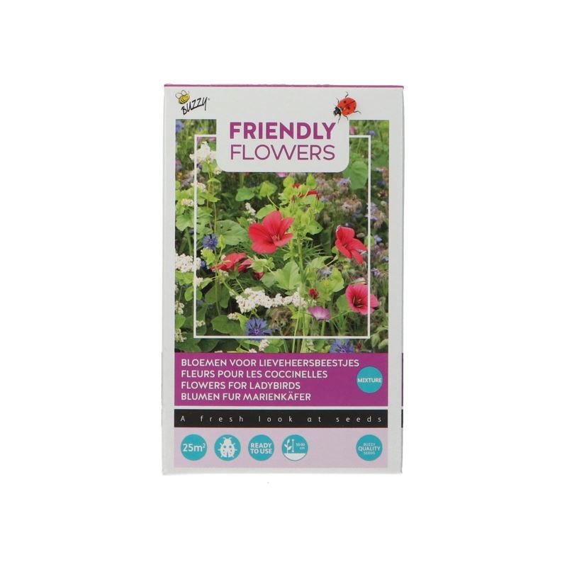 Friendly flowers - 25m2 bloemen voor lieveheersbeestjes