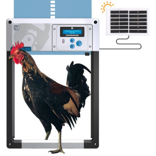 Chickenguard  All in one NIEUW SOLAR met gratis zonnepaneel