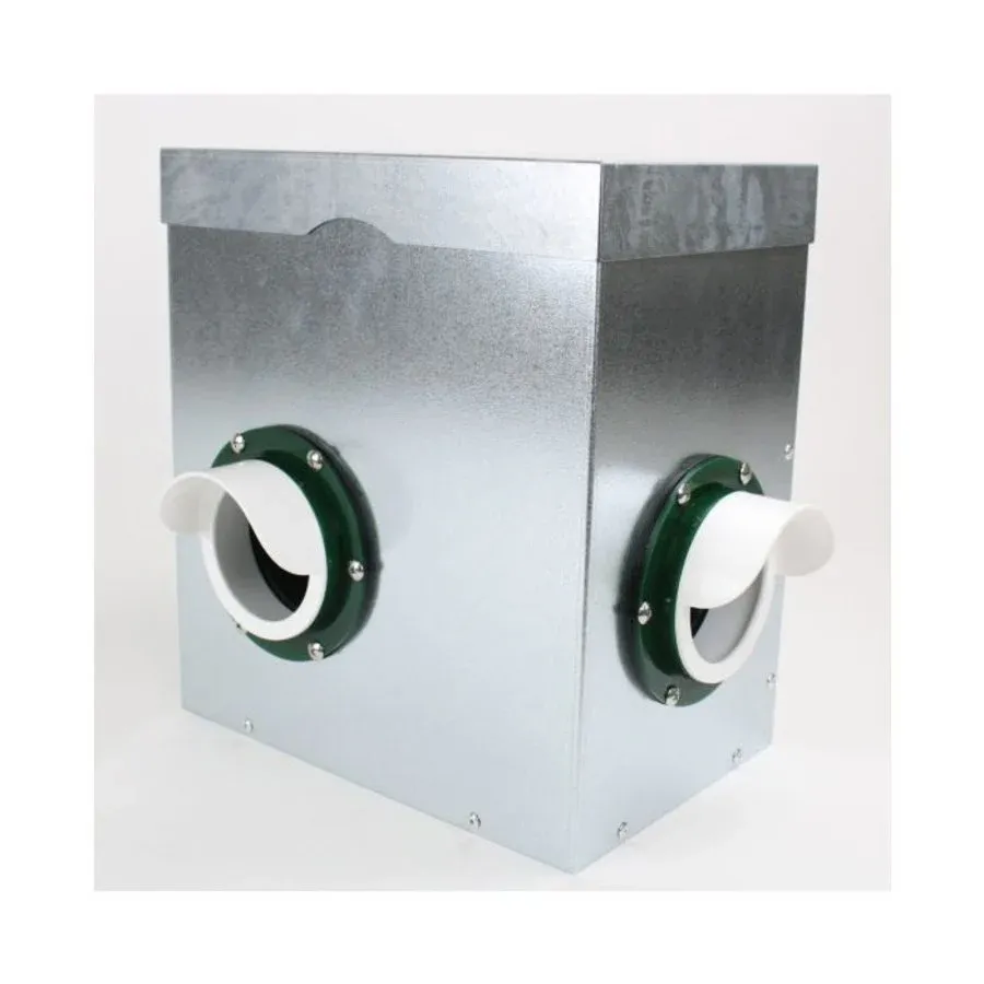 Gegalvaniseerde voerbak 12kg