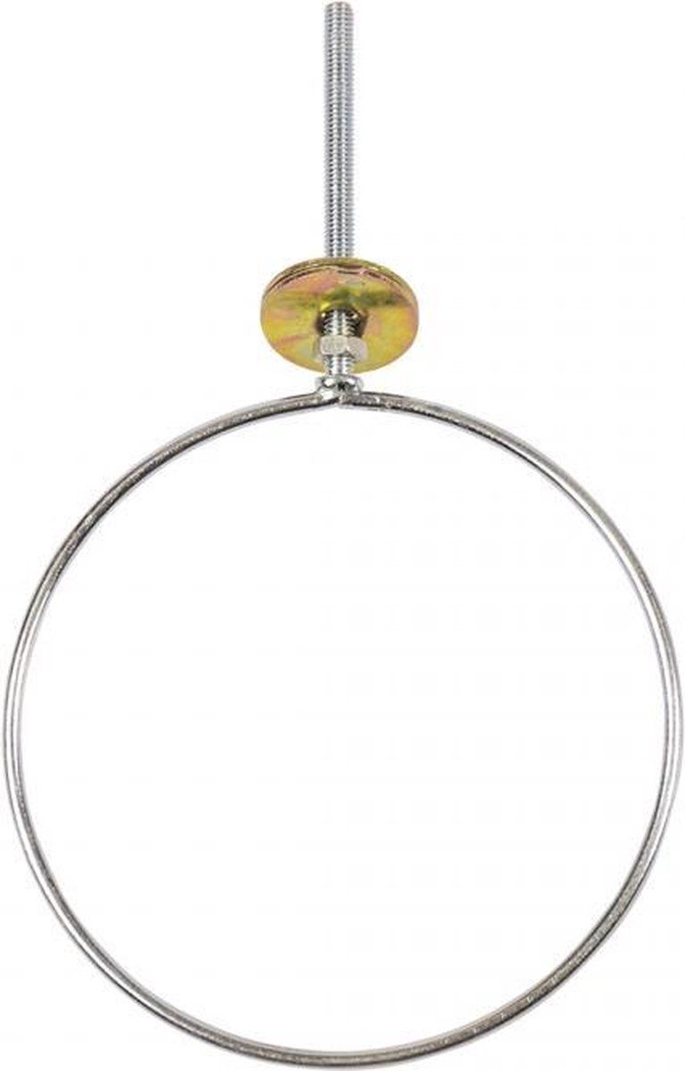 Metalen nestring met vijs