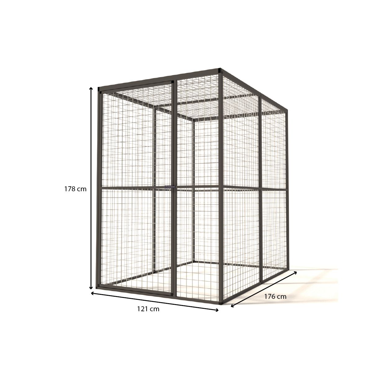 Glorenza Aluminium Lilly 121x176x178