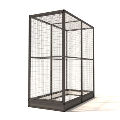 Glorenza aluminium Noa - 86x176x193cm