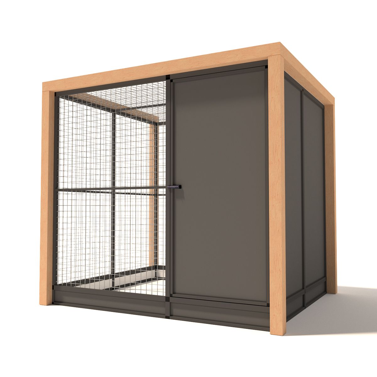 Glorenza Aluminium Alfred - 224x190x202 met dichte sluis
