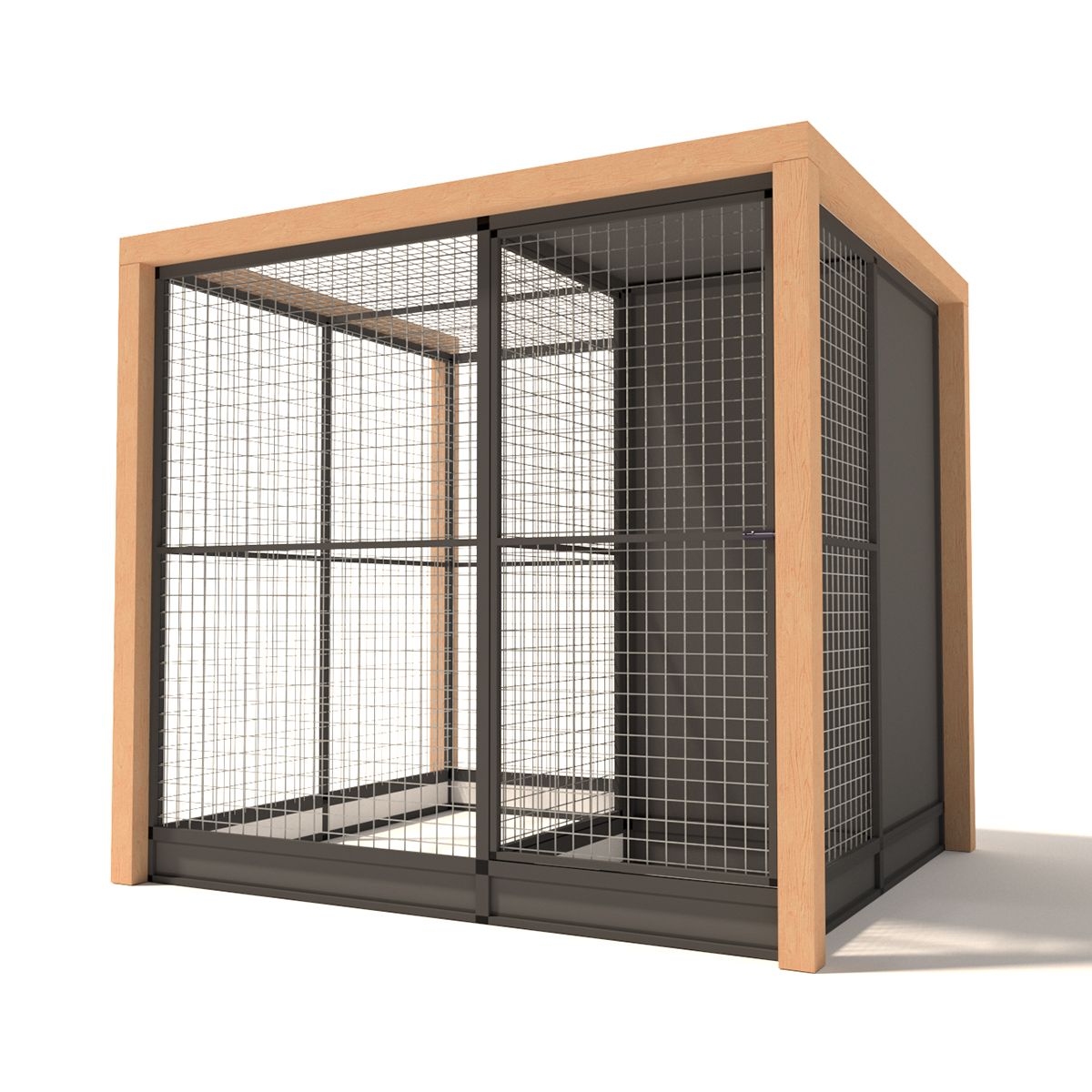 Glorenza Aluminium Alfred - 224x190x202 met sluis