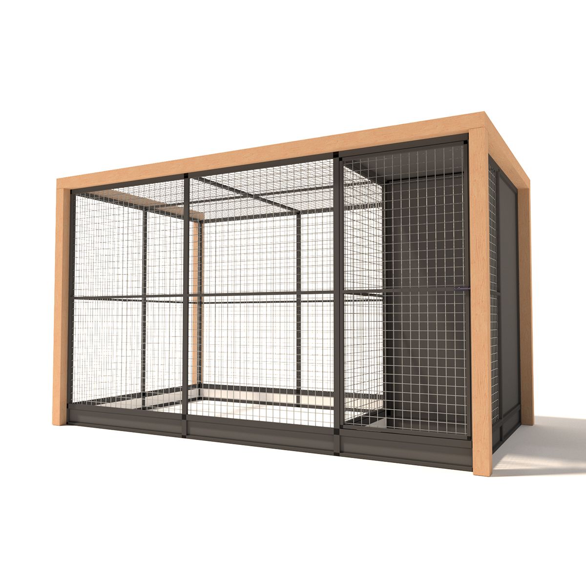 Glorenza Aluminium Alfred - 345x190x202 met sluis