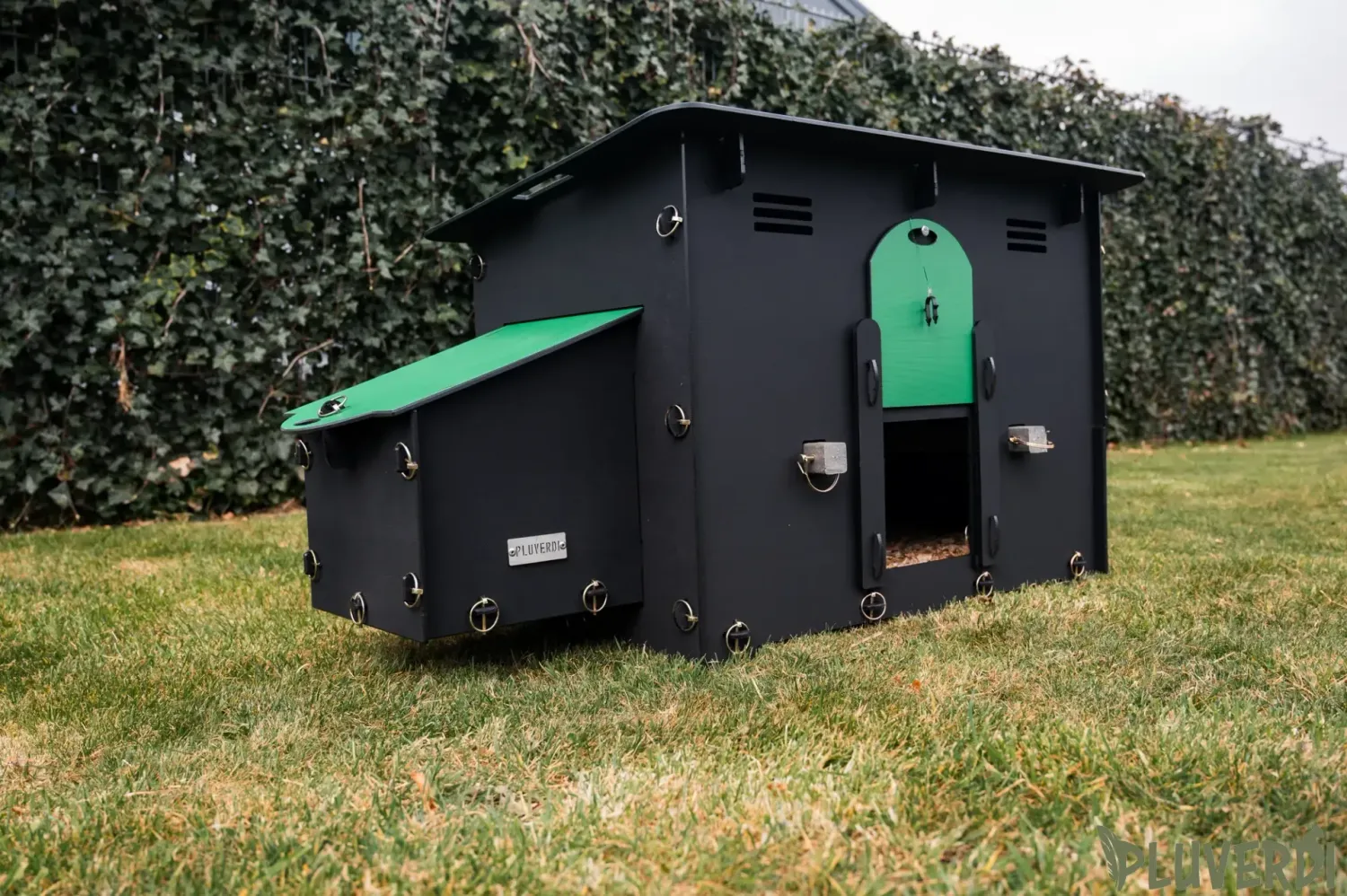 Kunststof Kippenhok Pluverdi Berlin SUPERACTIE 3-6 kip