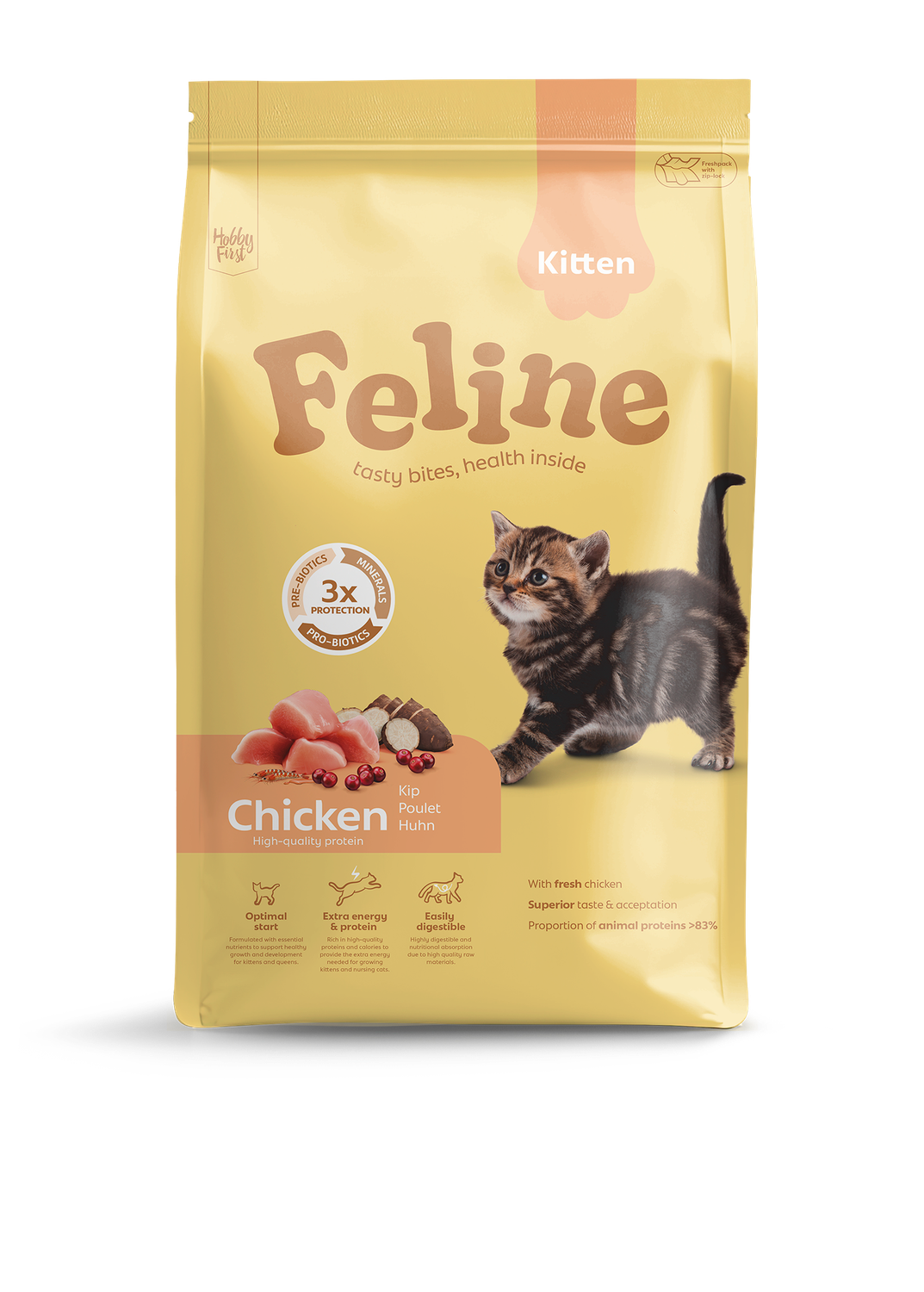 Feline kitten >1jaar kip 1,5kg