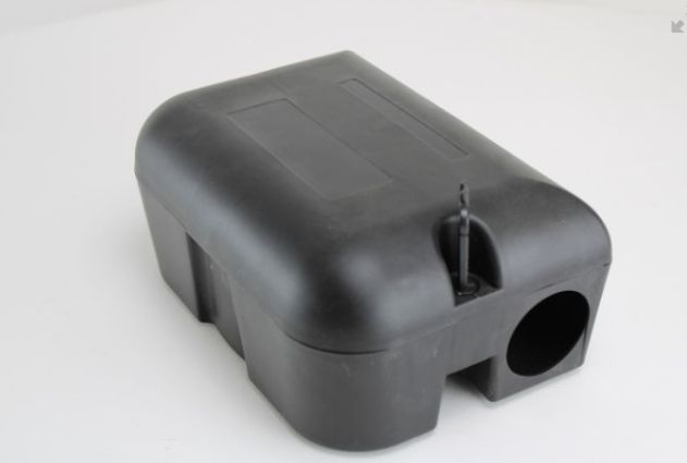 Voerdoos met rattenval