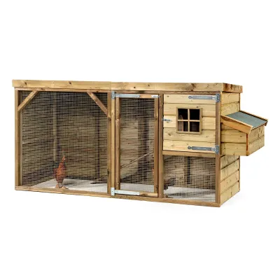 Kippenhok Nelly Glorenza 273x95x124cm Kippenhok Nelly Glorenza 273x95x124cm