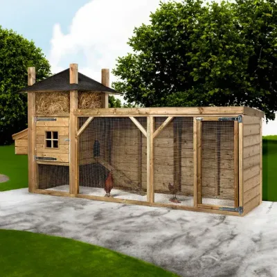 Kippenhok hooiberg Glorenza Silke Kippenhok hooiberg Glorenza Silke