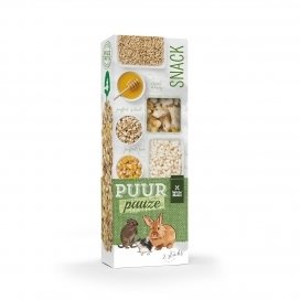 PUUR PAUZE STICKS GEPOFTE RIJST & HONING PUUR PAUZE STICKS GEPOFTE RIJST & HONING