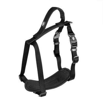 Explor North harnas Nylon 40-50cm/15mm zwart