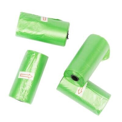 Poepzakjes Eco Bio-afbreekbaar 4x20st groen