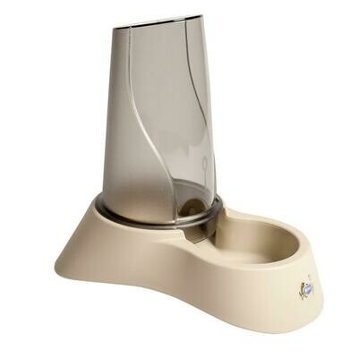Voedsel &amp; waterdispenser Nuvola 18x26x26cm/1,5l Moca