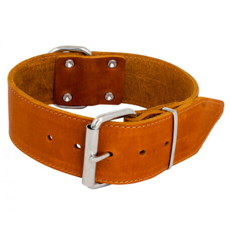 JV Brede halsband cognac - 30mmx40cm