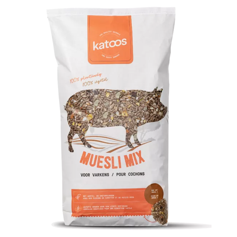 Katoos complete muesli voor varkens