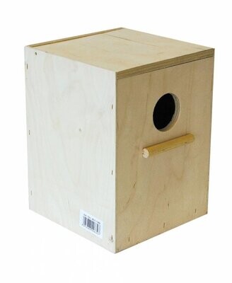 Nestkast parkiet staand 15x15x20cm