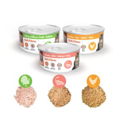 Feline Soft Filets Tonijn &amp; Zalm