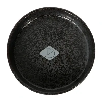 D&amp;D Jasper eet-en drinkkom 200ml - 13,5x13,5x3,5cm  Black dots