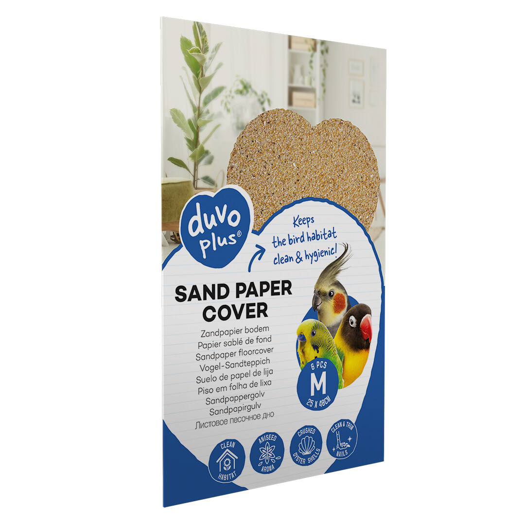 Zandpapier bodem  M - 6pcs - 25x40cm