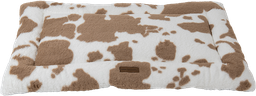 ​AB COW PLUSH Bench Kussen Wit/Mokka-XL 104x68cm