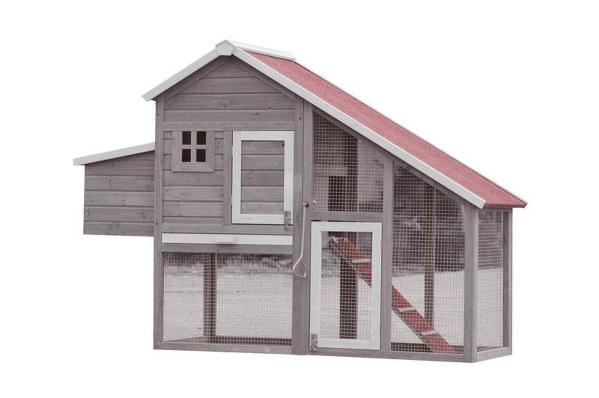 Kippenhok Victor met ren