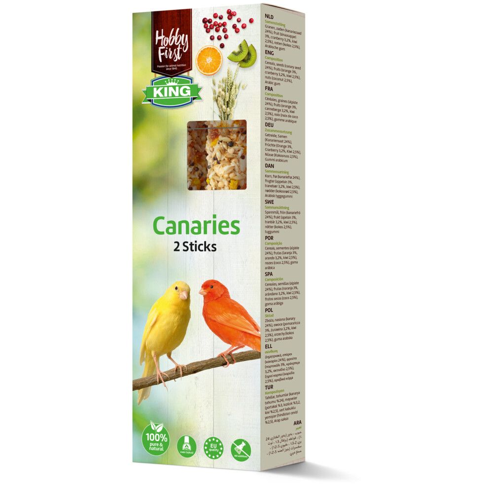 King sticks kanarie fruit 60gr