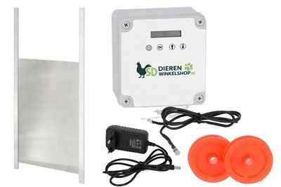 automatische kippendeur huismerk complete set.