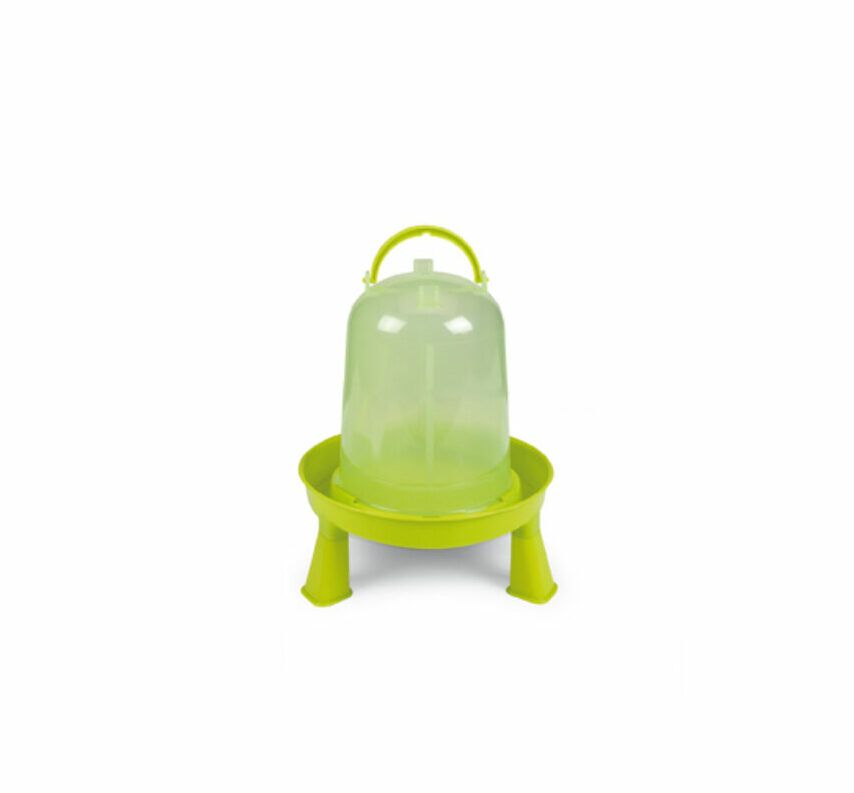 ECO POULTRY WATERBAK 3 L. MET POTEN (LIMEGROEN)