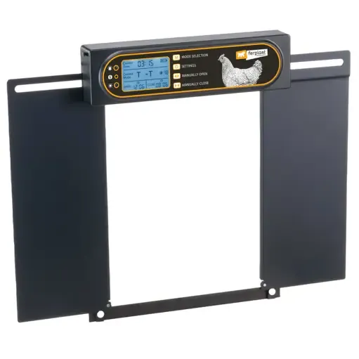 automatische hokopener met zonnepaneel - ZIJWAARDS automatische hokopener met zonnepaneel - ZIJWAARDS
