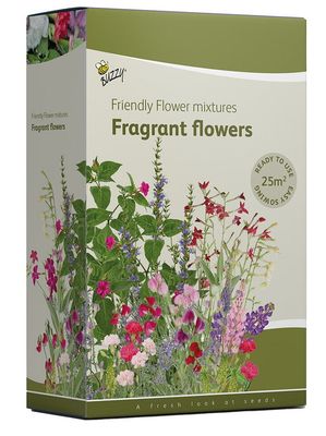 Buzzy Friendly Flowers Strooidoos - Geurende Bloemenmix - 25 m²