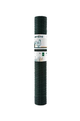 GIARDINO zeskant gepl. 25x1.0mm x 100cm x 5m RAL 6005 groen