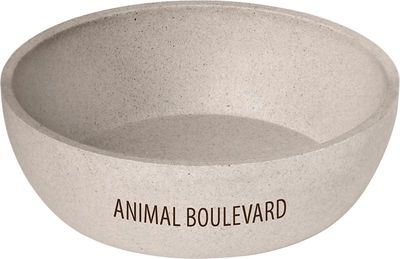 AB Voer-en drinkbak bamboe kom crème - 180ml