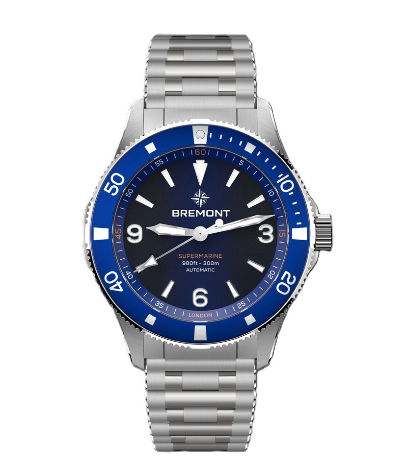 Bremont Supermarine 300M (Blue, bracelet)