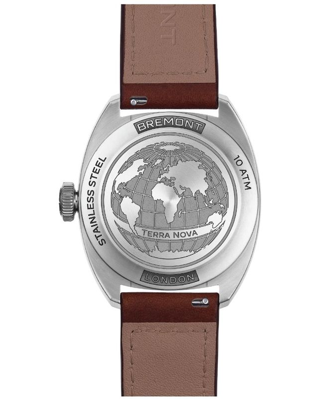 Bremont Terra Nova 38MM (White Dial, Leather Strap)
