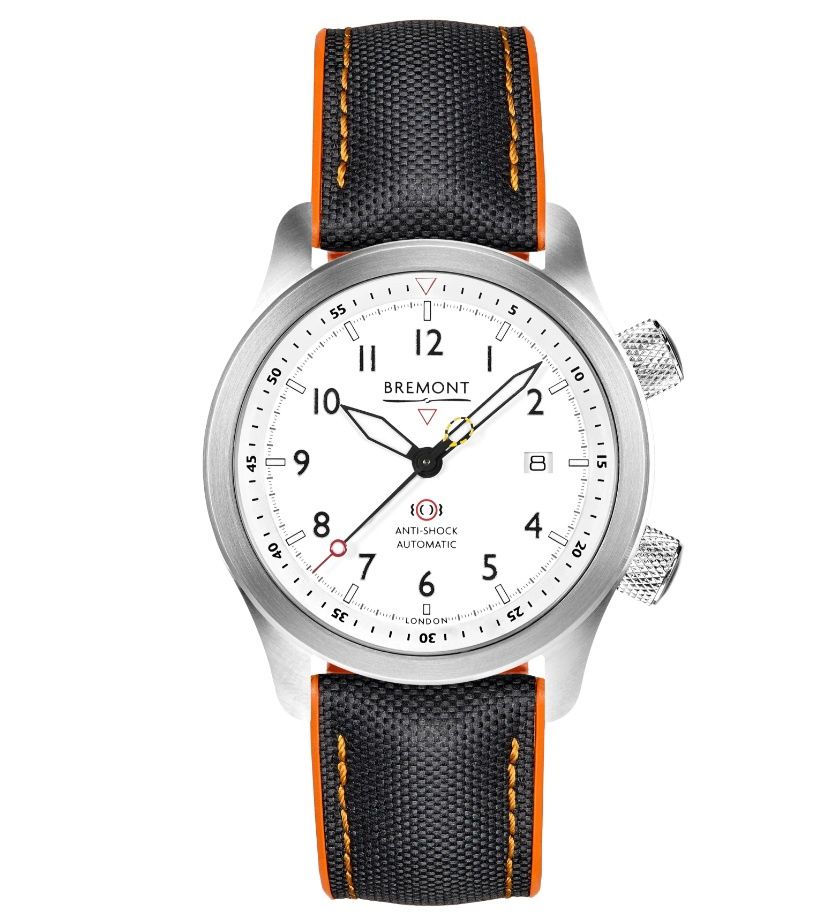 Bremont MBII - White & Orange