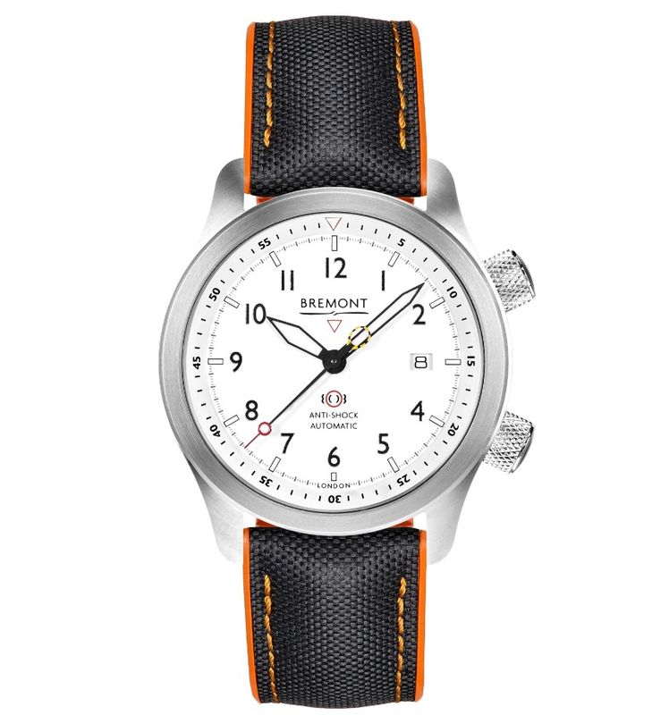 Bremont MBII - White & Orange
