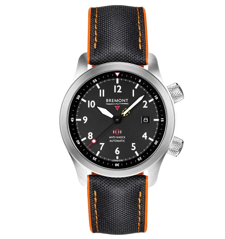 Bremont MBII-Black & Orange