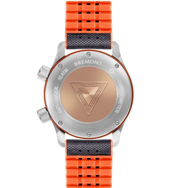 Bremont MBII-Black & Orange