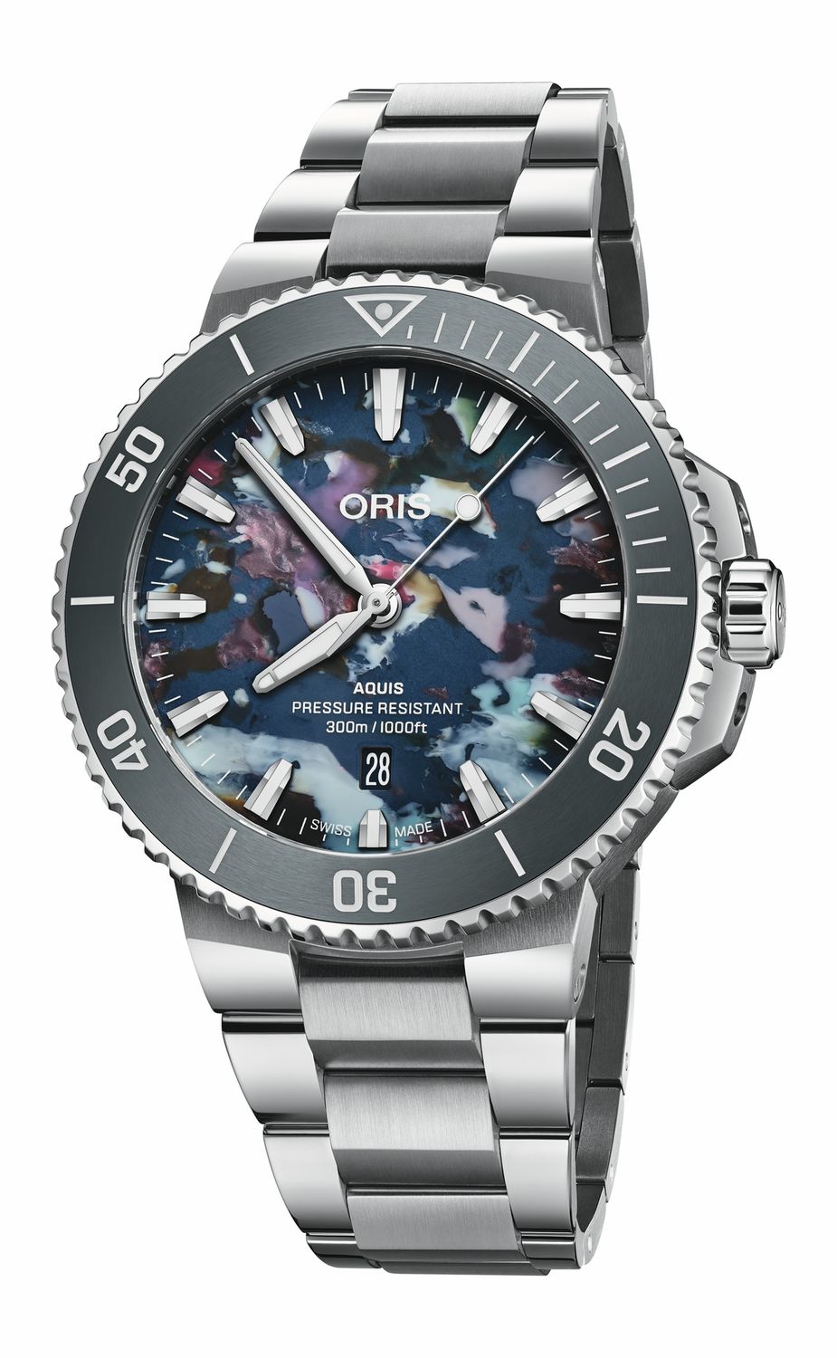 ORIS Aquis Date Upcycle 43.5mm (01-733-7789-4150-07-8-23-04PEB) ORIS Aquis Date Upcycle 43.5mm (01-733-7789-4150-07-8-23-04PEB)